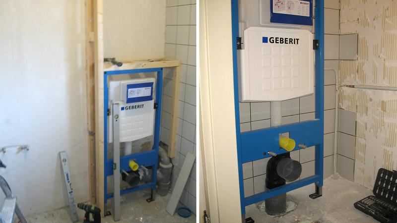 Renovatie toilet